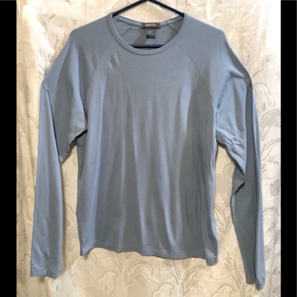 Kenneth Cole Reaction Light Blue Long Sleeve Shirt